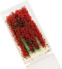 Flower Diorama Material Red Scenery Collection Glass Model