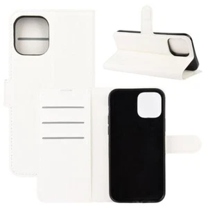 Custodia Protettiva Per Apple iPhone 12 Mini Cover Borsa Etui Bumper Bianco - Foto 1 di 6