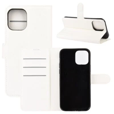 Custodia Protettiva Per Apple iPhone 12 Mini Cover Borsa Etui Bumper Bianco - Immagine 1 di 4