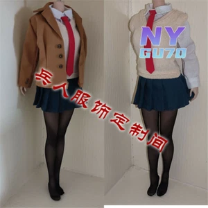 1/6 Cosplay Khaki Sailor Uniform Clothes Fit 12in Female PH TBL UD Figure toys - Picture 1 of 6