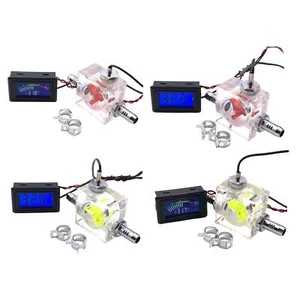Thermomètre avec 2 Connecteurs Accs Débitmètre d'Eau 3 Voies pour PC - Photo 1/23
