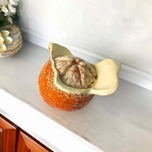 Ceramic orange. Creative Art Sculpture. Salon decor. Aesthetic decor. - Picture 1 of 10