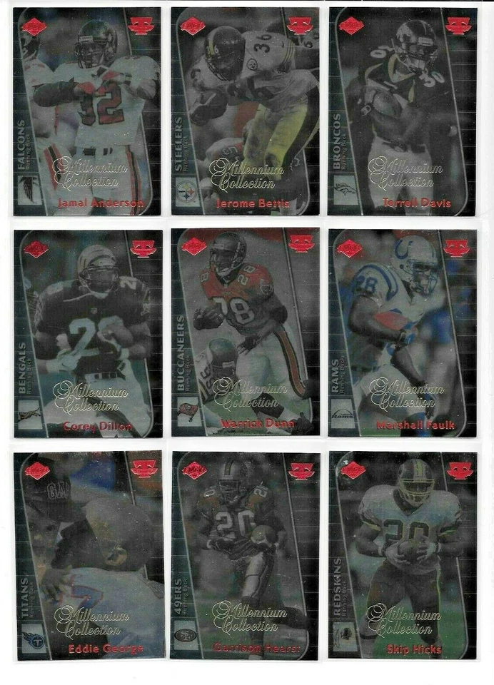 1999 Collector's Edge Triumph Millennium Collection Football Cards Choose / mb49 - Image 1 of 4