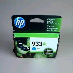 Cartucho de tinta cian original HP 933XL CN054AN140 EXP febrero 2023 - Imagen 1 de 1