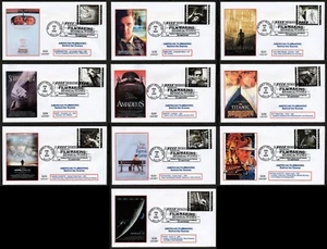 USA, SCOTT # 3772, SET OF 10 GLEN FDC COVERS AMERICAN FILM MAKING, BEHIND SCENES - Picture 1 of 11