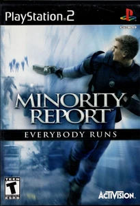 Minority Report (Sony PlayStation 2, 2002) con manuale - Foto 1 di 4