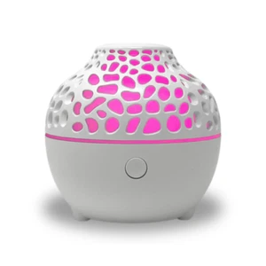 Mini Essential Oil Aroma Diffuser Ultrasonic Aromatherapy Color Change LED 60ml - Picture 1 of 16