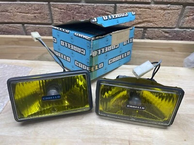 Luces antiniebla cristalinas Ferrari Countach Maserati DeTomaso NOS 444 Foto 1 de 4