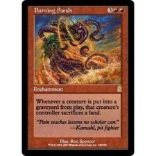 1x BURNING SANDS - Odyssey - MTG - NM - Magic the Gathering