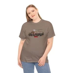 DUEL Movie Truck Concept Art Heavy Cotton Tee 13 Colors - Picture 1 of 66