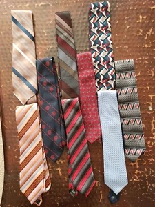Lot Of 90 Vintage Mens' Ties - To Wear - Crafts - Quilts - All Shown - Picture 1 of 10