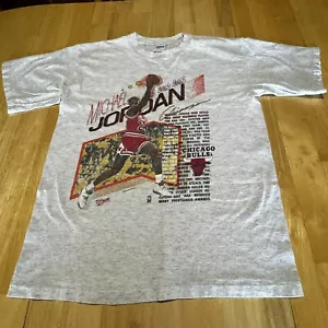 Vintage Chicago Bulls Michael Jordan Shirt Salem Größe Large einzelner Stich 1990er Jahre - Bild 1 von 12