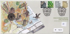 2006 - GB - Discovering Newry and Mourne - FDC con moneda - Picture 1 of 2