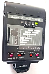 Nikon Speedlight SB-22 flash attacco a slitta ottimo - Foto 1 di 6