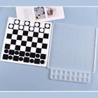Crystal Epoxy Resin Mold Board Game International Chess Casting Silicone