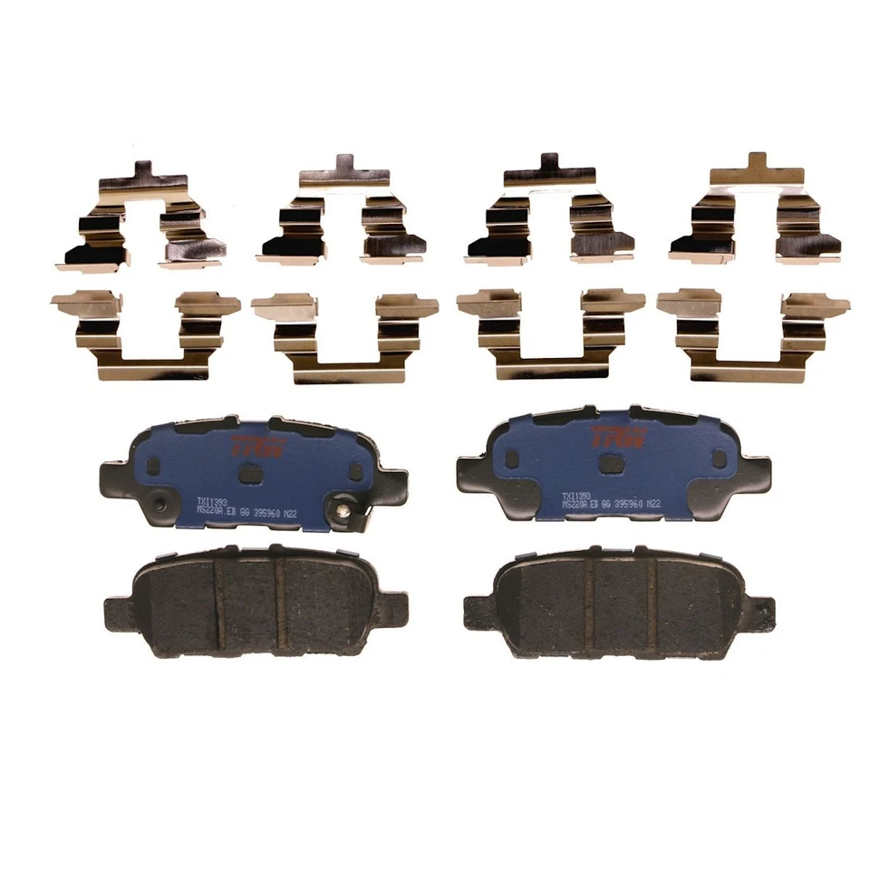 Juego de pastillas de freno traseras TXI1393 TRW de 2 ruedas para Nissan Máxima LEAF Rogue Altima Foto 1 de 1