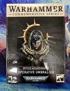 Operative Umbral-Six Vindicare Assassin Warhammer + Commemorative Series - Picture 1 of 2