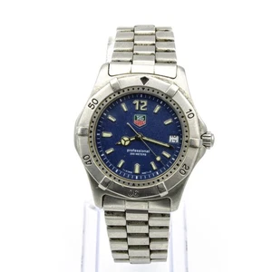 Tag Heuer Quartz Professional Men's 39mm Wristwatch #WB2715-3 - Picture 1 of 7