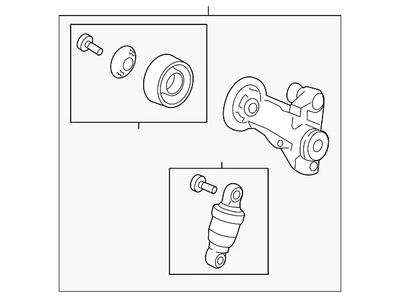Original Acura 2014-2020 Acura - Conjunto de tensor automático 31170-5G0-A02 Foto 1 de 2