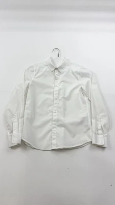H&M Shirt Youth 9-10Y White Button Down Dress Long Sleeve School Formal Collared - Image 1 of 4