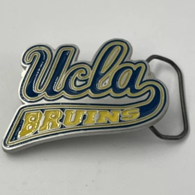 UCLA Bruins Logo Belt Buckle: Retro 2005, Fine Pewter, New With Tags, Official - Image 1 of 4