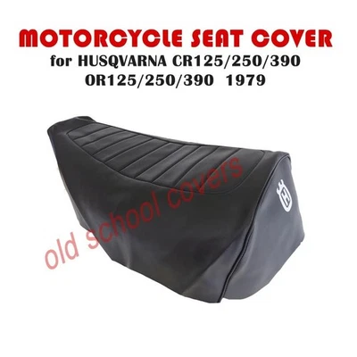 FUNDA ASIENTO MOTO HUSQVARNA CR125 CR250 CR390 OR125 OR250 OR390 1979 Foto 1 de 2