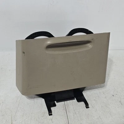 Portavasos consola trasera Lincoln Navigator Expedition 97-03 bronceado OEM 98 99 00 01 Foto 1 de 4