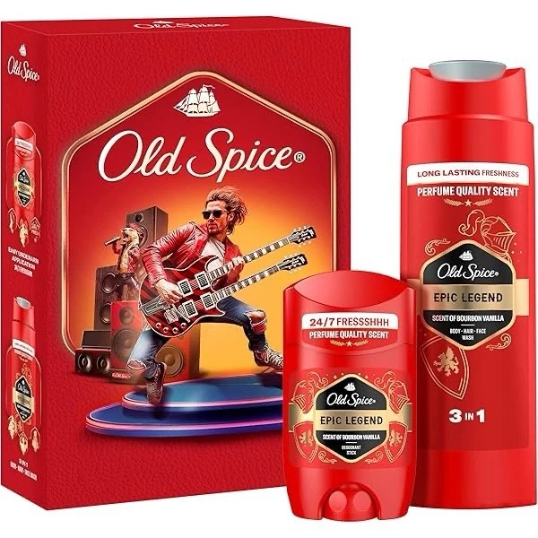 Old Spice Epic Legend Set 50 ml Deostick & 250 ml Duschgel 250 ml