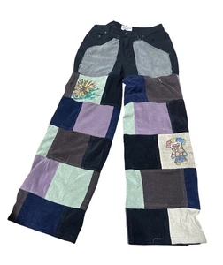 St John’s Bay Damen Künstler Patchwork Clown Hippie Baggy Hose Größe 29 x 30 - Bild 1 von 6