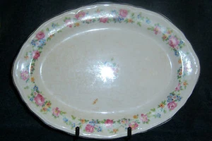 Edwin M. Knowles China Fleischteller neuwertig 39-1 - Bild 1 von 4