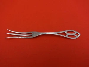 Pattern Unknown by Webster Sterling Strawberry Fork with Splayed Tines 4 7/8" - Picture 1 of 2