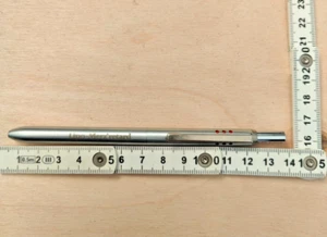 Lipo Mertz retard 4-color metal ball point pen red black blue green old vtg - Picture 1 of 9