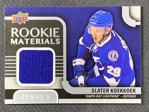 Slater Koekkoek RM-SK Tampa Bay Lightning Jersey NHL Upper Deck 2016 - Foto 1 di 4