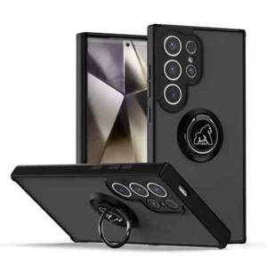 Ring Back Cover For iPhone 15 Pro Max 14 13 12 11 X With Stand Holder Armor Case - Picture 1 of 33