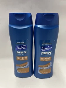 Morbido lavaggio corpo uomo capelli e lavaggio corpo ricca pelle, risciacqui puliti 18 fl oz lotto di 2 - Foto 1 di 3