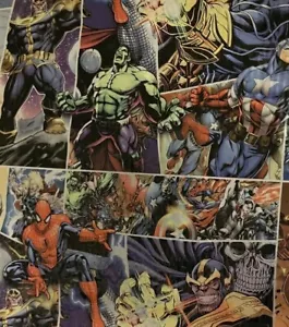 Pellicola Idrografica Marvel Nuovo Modello Idroimmersione Trasferimento Acqua 100Cm - Foto 1 di 3
