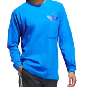 NEU HERREN ADIDAS ORIGINAL HOOP YORK CITY NYC TREFOIL T-SHIRT ~ GROSS ~ IT4985 - Bild 1 von 7