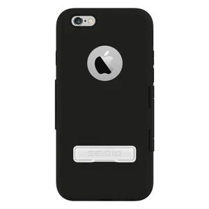Seidio Capsa TouchView mit Metall Ständer für iPhone 6/6S - schwarz - Bild 1 von 10
