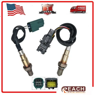 2PCS Upstream+Downstream Oxygen O2 Sensor For 2003-2006 Nissan Sentra 1.8L USA - Image 1 of 4