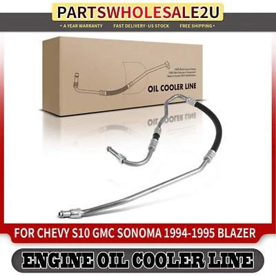 Engine Oil Cooler Hose Assembly for Chevrolet Blazer S10 GMC Jimmy Sonoma Outlet - Image 1 of 4