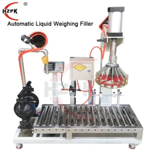 Máquina de llenado de cubo de aceite de pintura líquida semiautomática de agua de 10-50 kg - Imagen 1 de 9