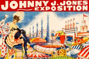 Johnny J. Jones Exposition - 1930's - Circus Poster - Picture 1 of 1