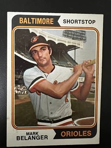 1974 Topps Mark Belanger #329 Baltimore Orioles - Picture 1 of 2