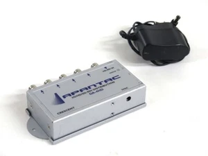 Apantac DA-4HD 1x4 re-clocking distribution amplifier 3G-SDI HD-SDI ASI 1:4 DA - Picture 1 of 4