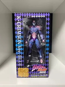 K. CRIMSON Ver. Blue: Jojo’s Bizarre Adventure Super Action Statue - Picture 1 of 6