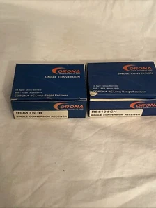 2 Corona RS 610 6 Channel Single Conversion Receiver RC Planes - Picture 1 of 4