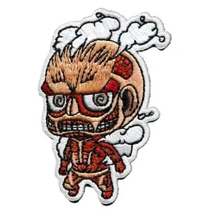 Attack On Titan Anime Titan SD Embroidered Patch - Picture 1 of 3