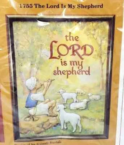 The Creative Circle #1755 The Lord Is My Shepherd Needlepoint Stitchery Kit NEW - Picture 1 of 3