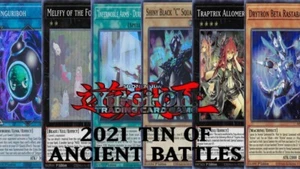Yugioh Tin of Ancient Battles 2021 Super Rare 1st Edition MP21 MINT - Bild 1 von 33