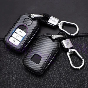 Smart Key Fob Case Bag Cover Ring For Honda Accord CRV Civic HR-V Insight Pilot - Bild 1 von 8